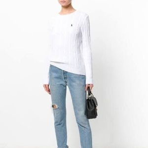 Ralph Lauren Sport Cable-Knit Crewneck Sweater